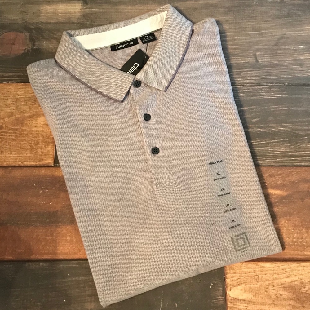 Claiborne NWT Short Sleeve Polo✨Size XL